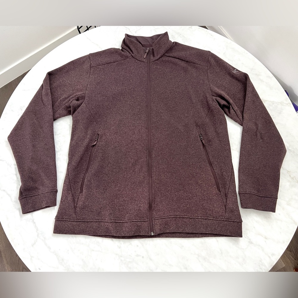 ARC'TERYX Covert LT Cardigan Full Zip Jacket Sweater - Brown - Men’s Size XL